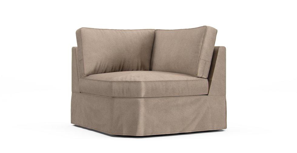 Mod Basketweave Flax