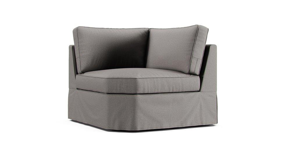 PB Pearce Roll Arm Wedge Seat Slipcover