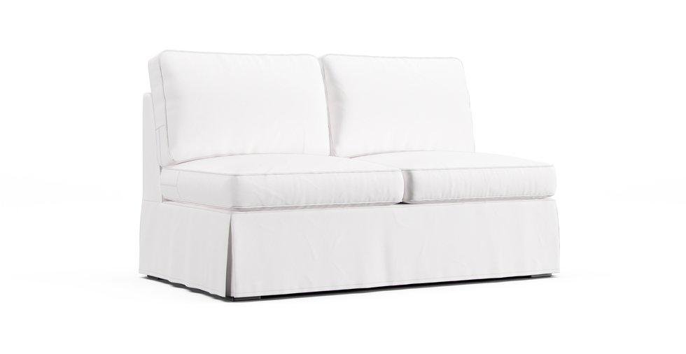 Pearce Roll Arm Armless Loveseat Slipcover