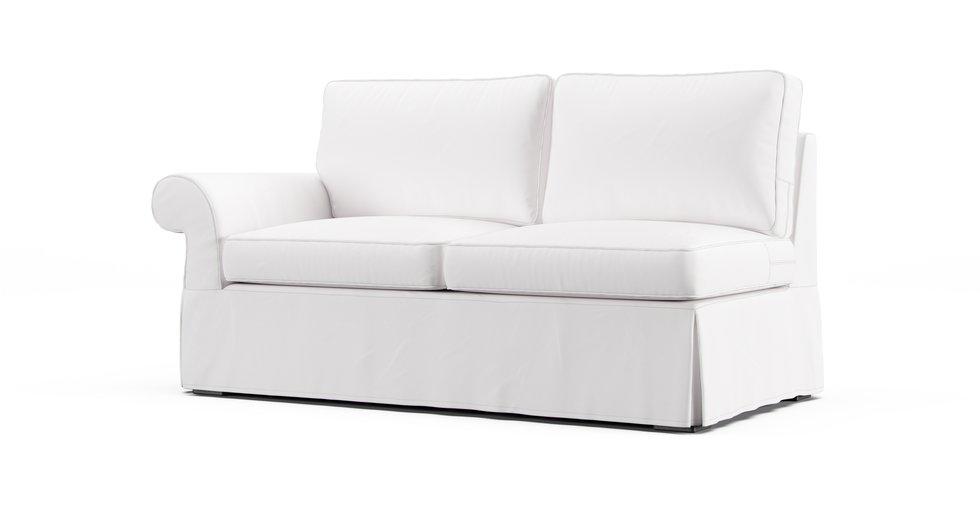 PB Pearce Roll Arm Left/Right Arm Loveseat Slipcover