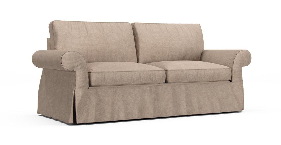 Mod Basketweave Flax