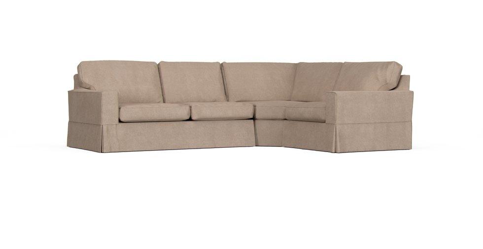 Mod Basketweave Flax