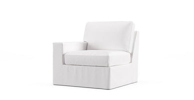 Pearce方型扶手(左/右)单人座沙发组合套套