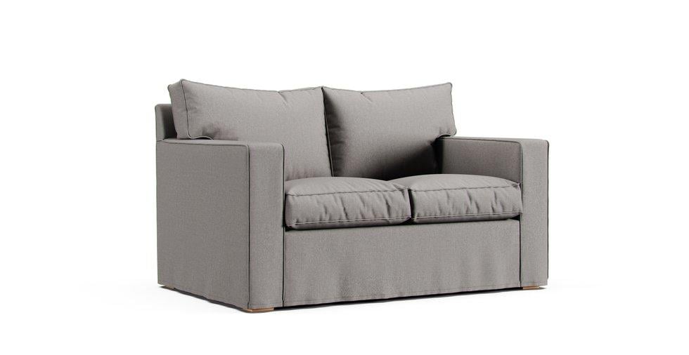 PB Square Loveseat Slipcover