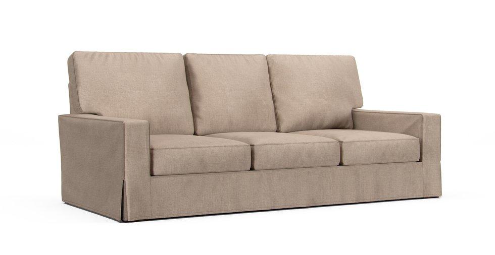 Mod Basketweave Flax