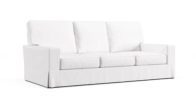Turner Square Arm Sofa 84" - 3 Seat Slipcover