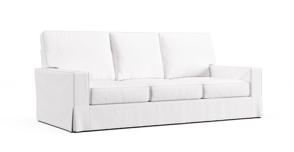 Turner Square Arm Sofa 84" - 3 Seat Slipcover