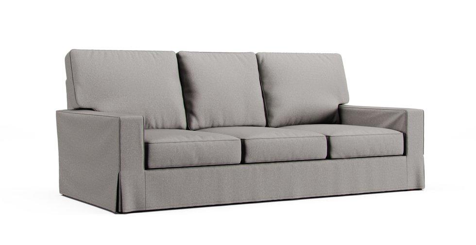 Turner Square Arm Sofa 84" - 3 Seat Slipcover
