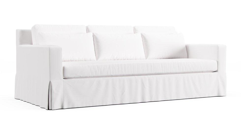 York Square Arm Deep Seat 95" Grand Sofa Slipcover