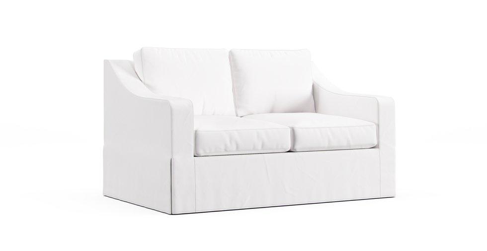 York Slope Arm 60" Loveseat Slipcover