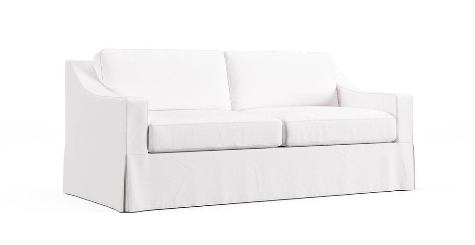 York Slope Arm Sofa 80.5" Slipcover