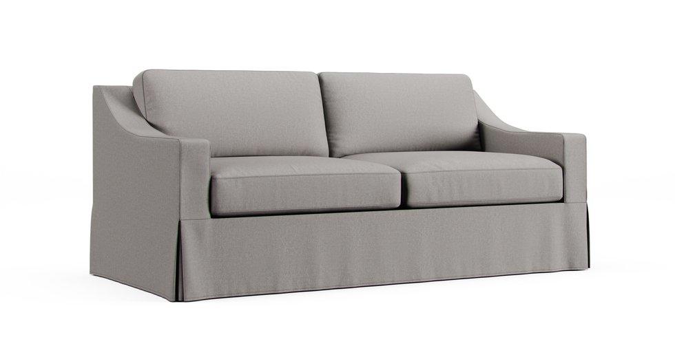 York Slope Arm Sofa 80.5" Slipcover
