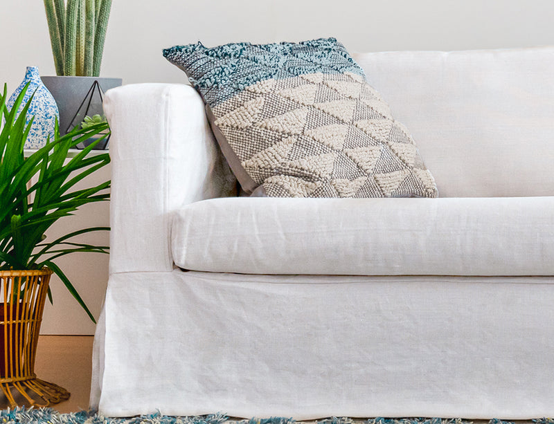 Una funda a medida para el sofá - Las telas de tu casa - Blog