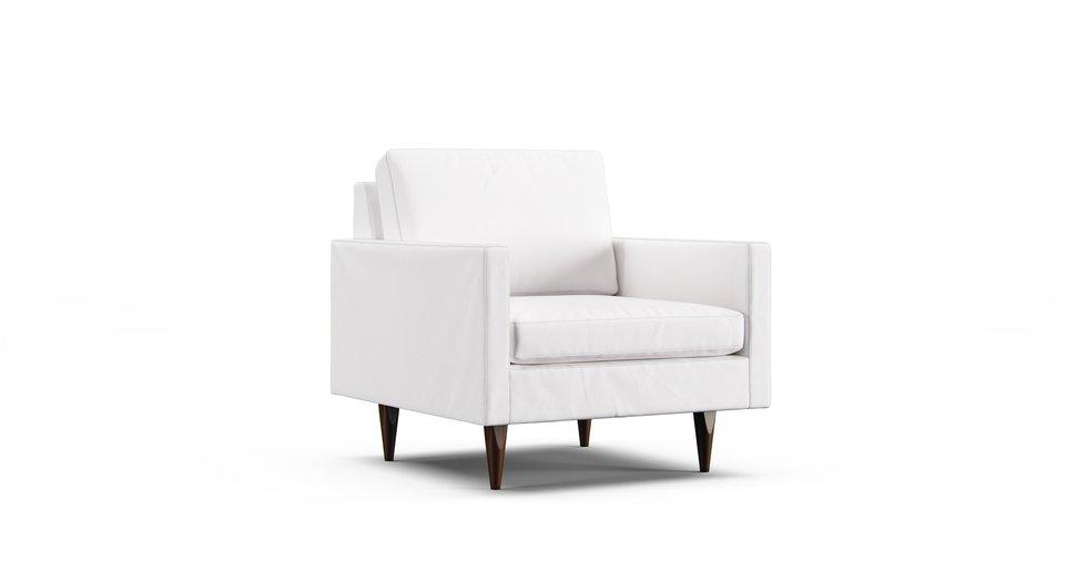 Jasper Slipcovered 35" Chair Slipcover