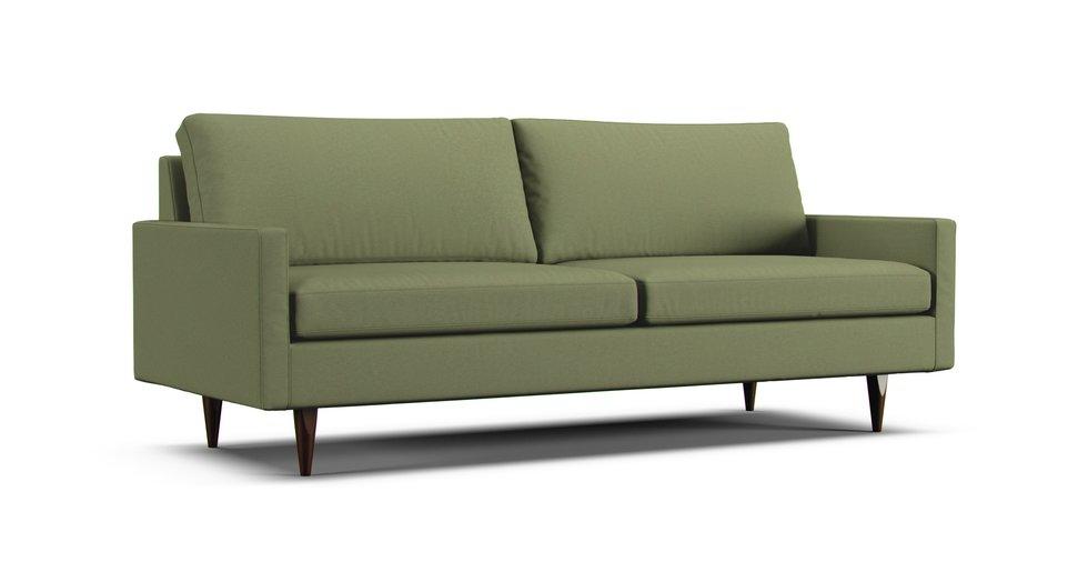 Jasper Slipcovered 86" Sofa Slipcover - Care+ Canvas Sage