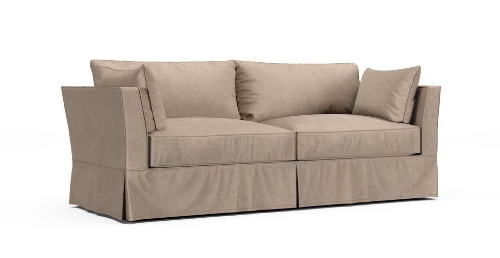 Mod Basketweave Flax