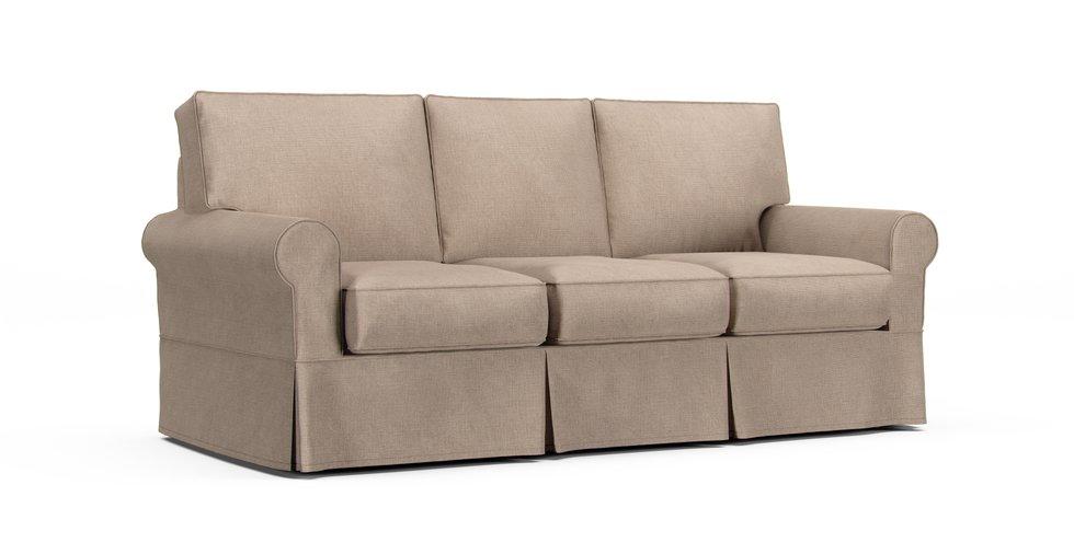 Mod Basketweave Flax