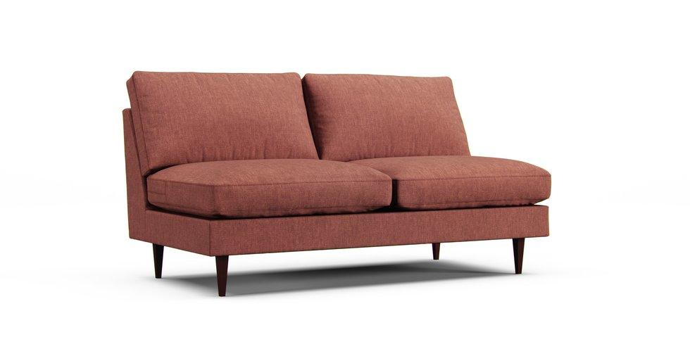 Oslo Large Armless Slipcover - Care+ Tweed Sunset