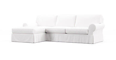 RH Baby Grand Roll Arm 107英寸沙发-贵妃椅组合专用沙发套