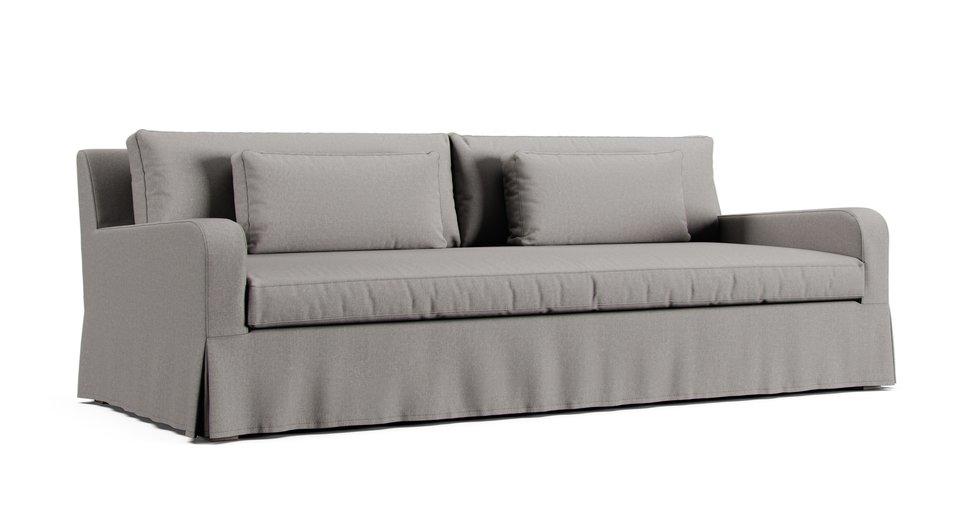 Covers for RH Belgian Slope Arm 8' Bench Seat Sofa