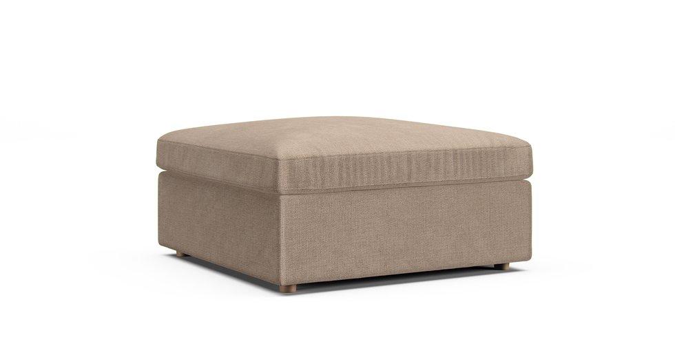 Mod Basketweave Flax