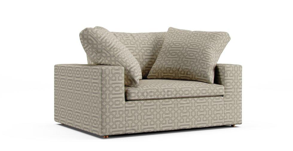 Sunbrella® Fretwork Pewter