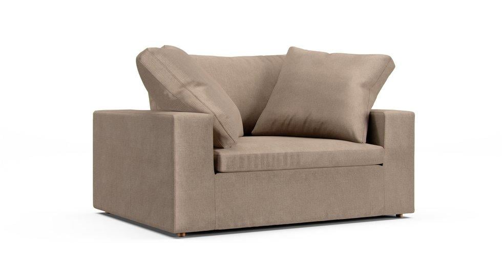 Mod Basketweave Flax