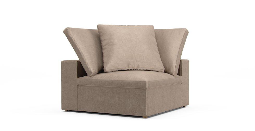 Mod Basketweave Flax