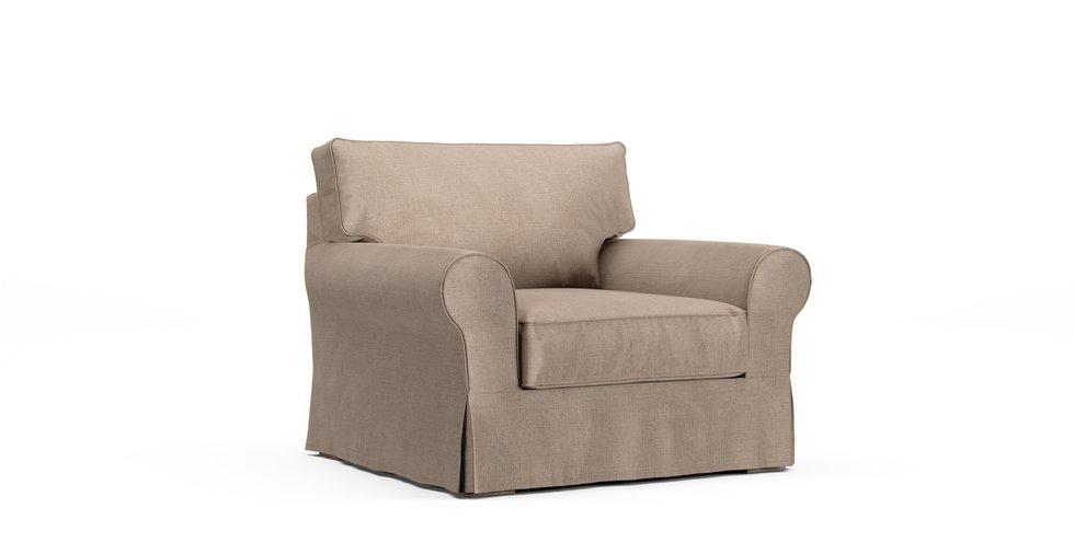 Mod Basketweave Flax