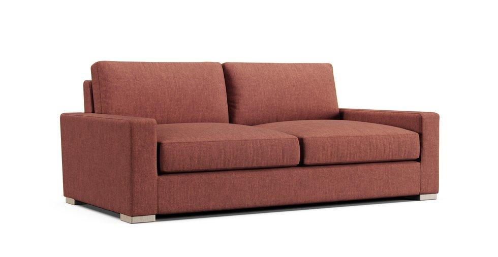 Covers for RH Maxwell 7' Sofa - Care+ Tweed Sunset