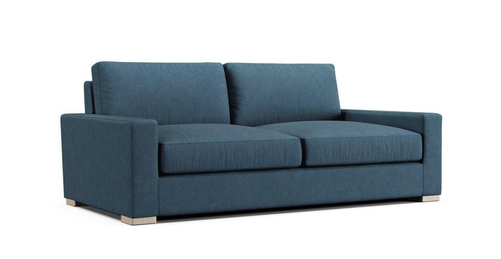 Covers for RH Maxwell 7' Sofa - Care+ Tweed Teal