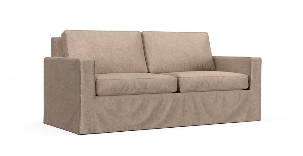 Mod Basketweave Flax