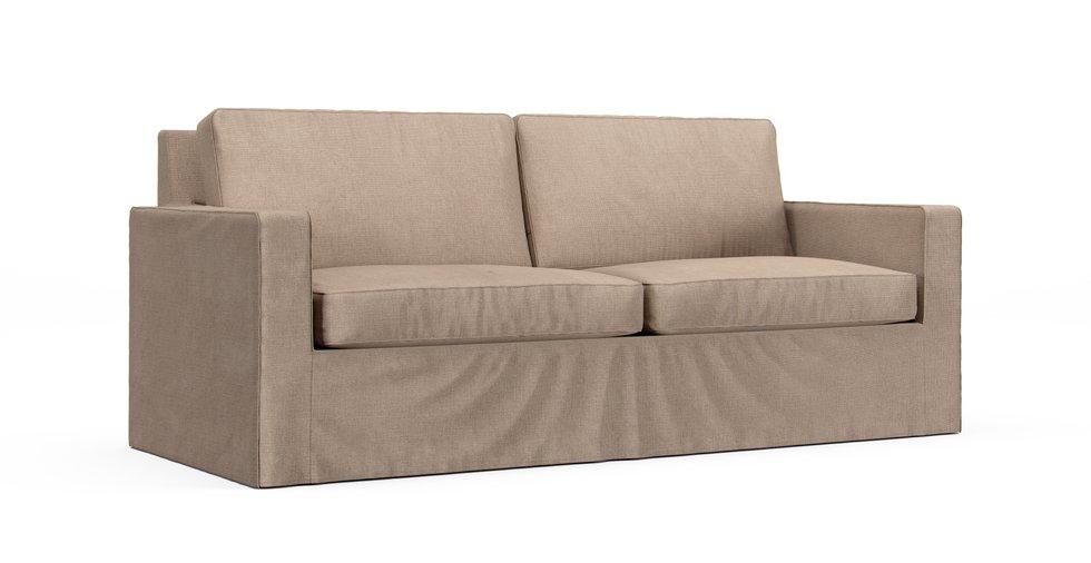 Mod Basketweave Flax