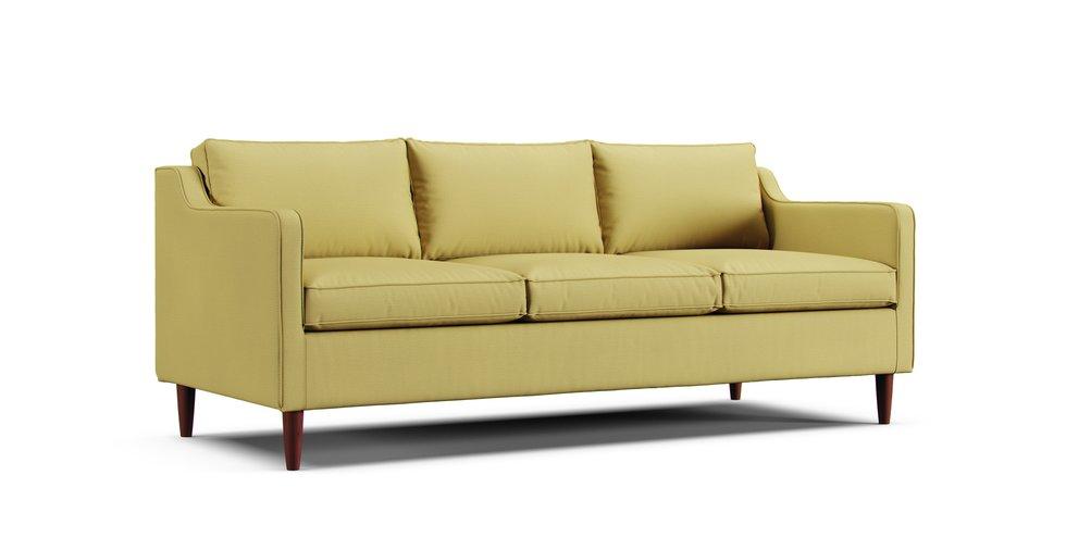 Hamilton 80" Sofa Slipcover - Care+ Tweed Amber