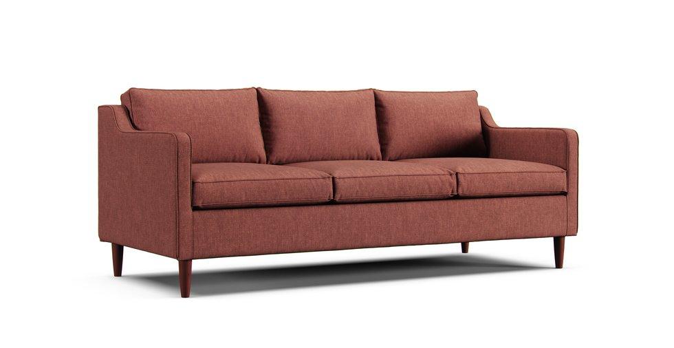 Hamilton 80" Sofa Slipcover - Care+ Tweed Sunset