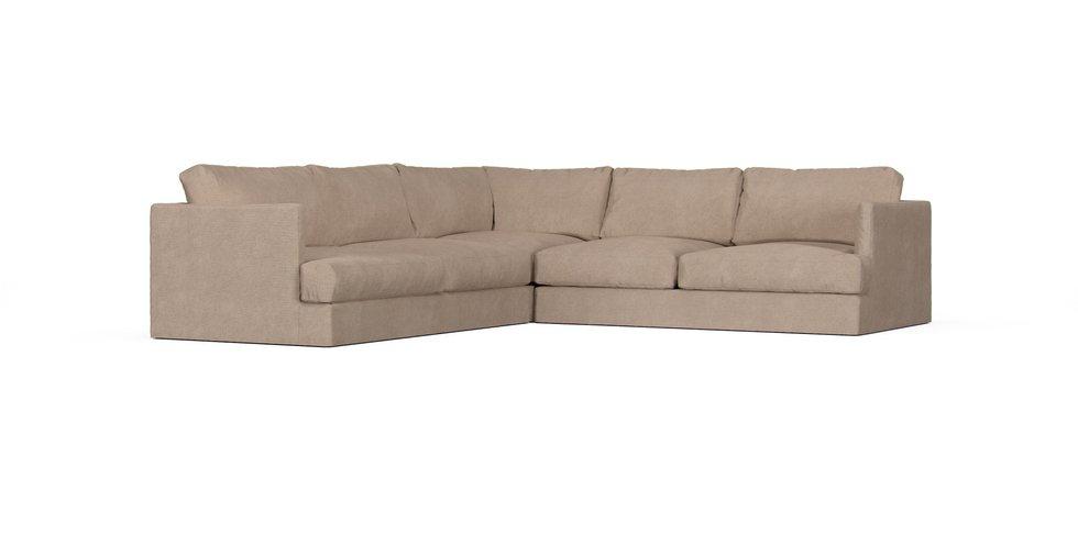 Mod Basketweave Flax