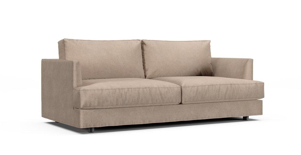 Mod Basketweave Flax