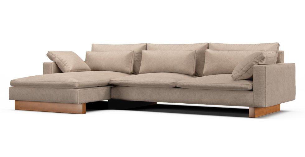 Mod Basketweave Flax