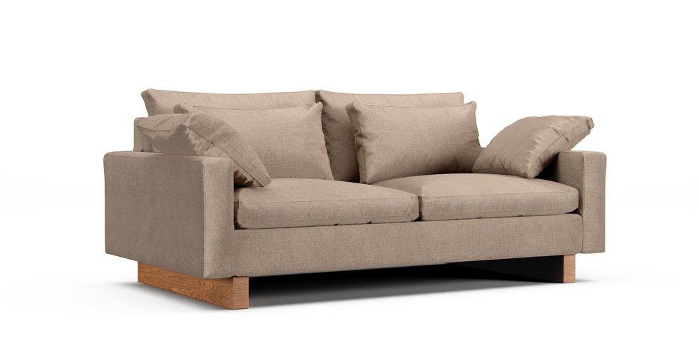 Mod Basketweave Flax