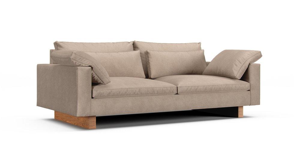 Mod Basketweave Flax