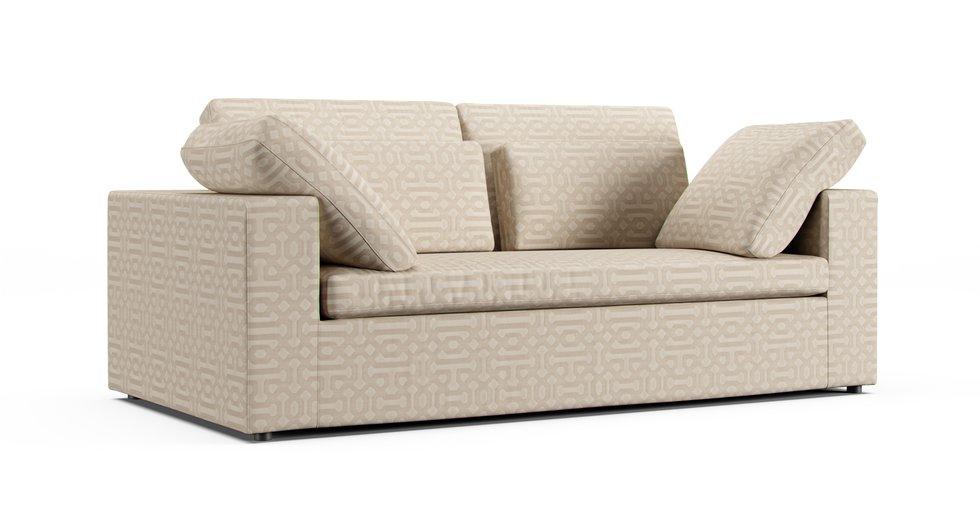 Sunbrella® Fretwork Flax