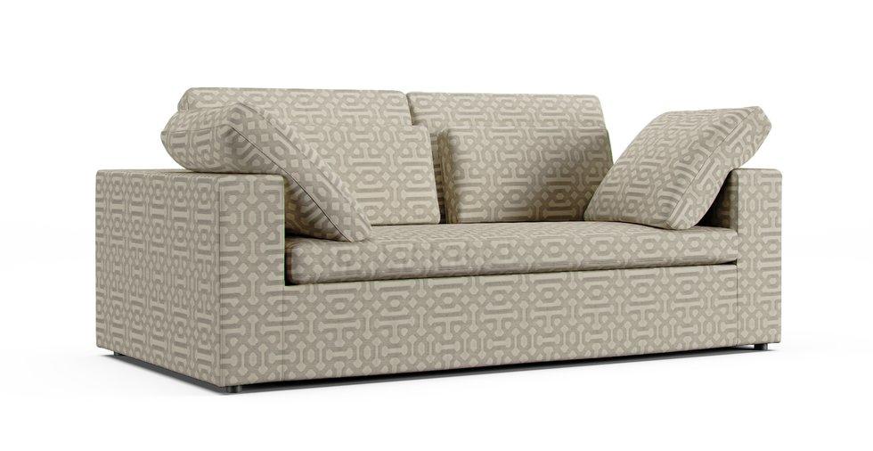 Sunbrella® Fretwork Pewter