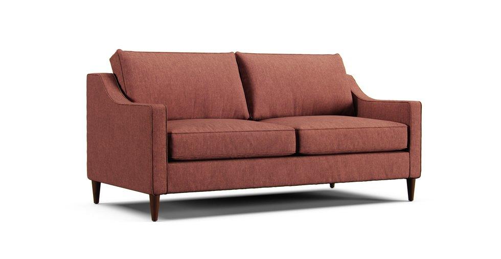 Paidge 73" Sofa Slipcover - Care+ Tweed Sunset