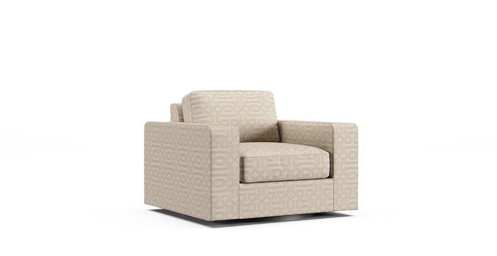 Sunbrella® Fretwork Flax