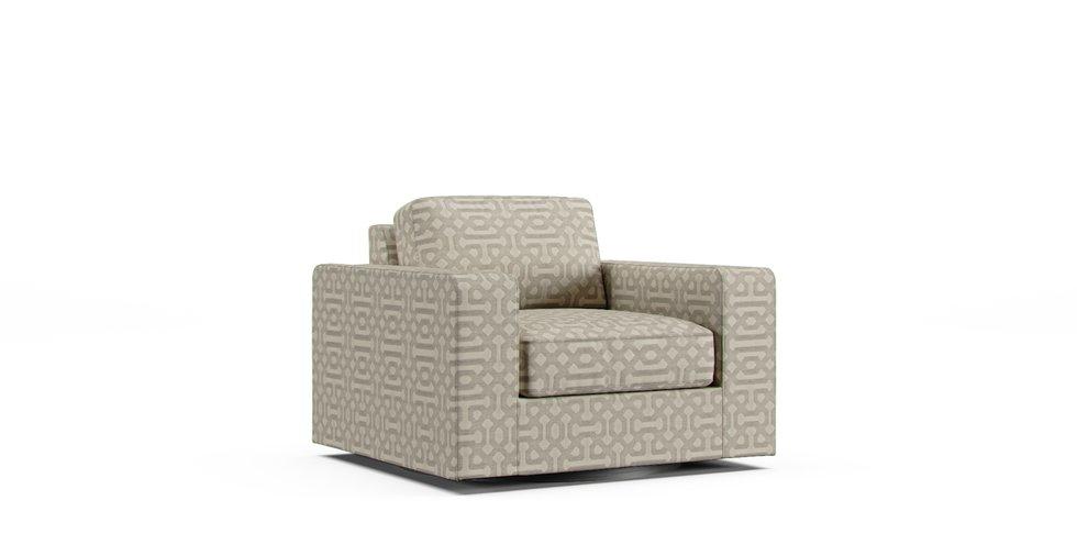 Sunbrella® Fretwork Pewter