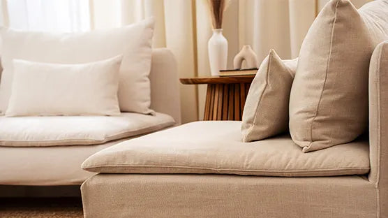 Style-shot-of-Soderhamn-in-Care+Linen-in-Cream-and-White-colour