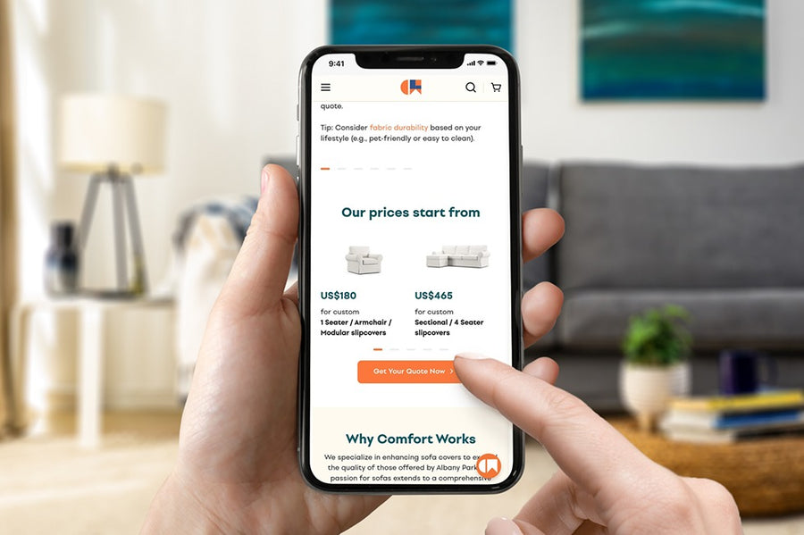 Bernhardt Replacement Cover Comfort Works