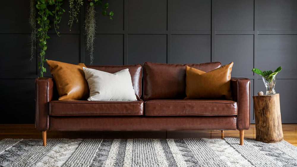 Leather Couch Covers  Shop Leather Couch Cushion Covers