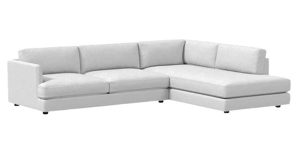 Housse de Canapé d'angle 106" 2-pièces Chaise Longue Haven