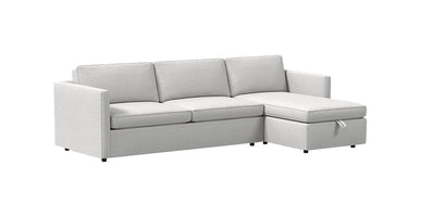 Harris 2-Piece Sleeper Sectional with Storage Chaise Slipcover